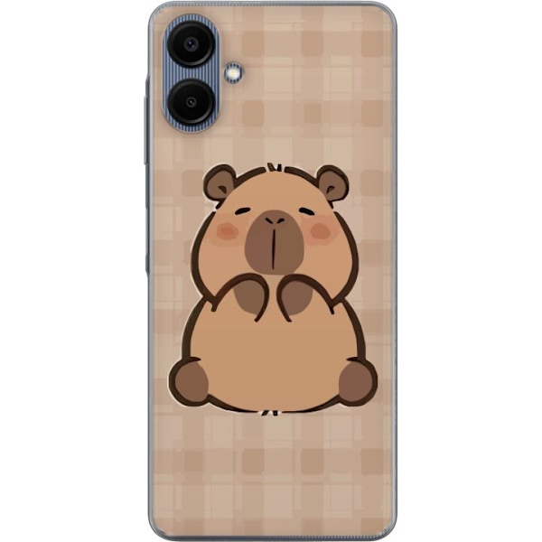 Samsung Galaxy A06 Läpinäkyvä kuori Mobilskal kawaii capybara flera figurer japansk stil