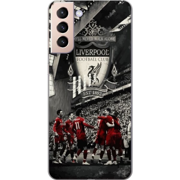 Samsung Galaxy S21 Gennemsigtig cover Liverpool