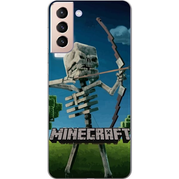 Samsung Galaxy S21 Läpinäkyvä kuori A Minecraft Movie