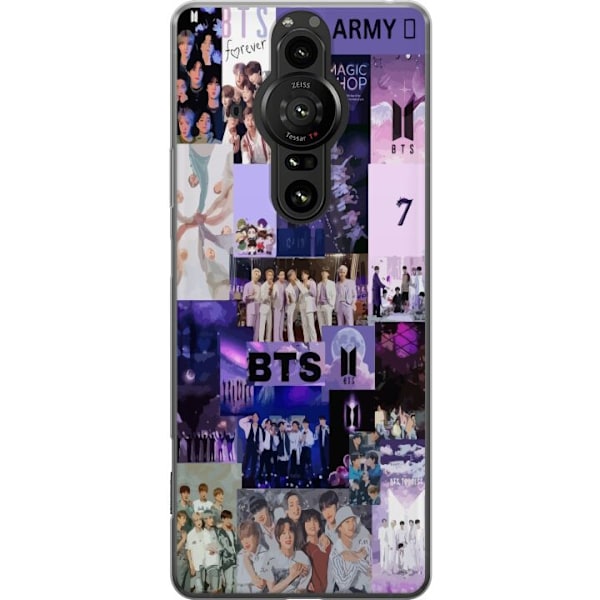 Sony Xperia Pro-I Gennemsigtig cover BTS