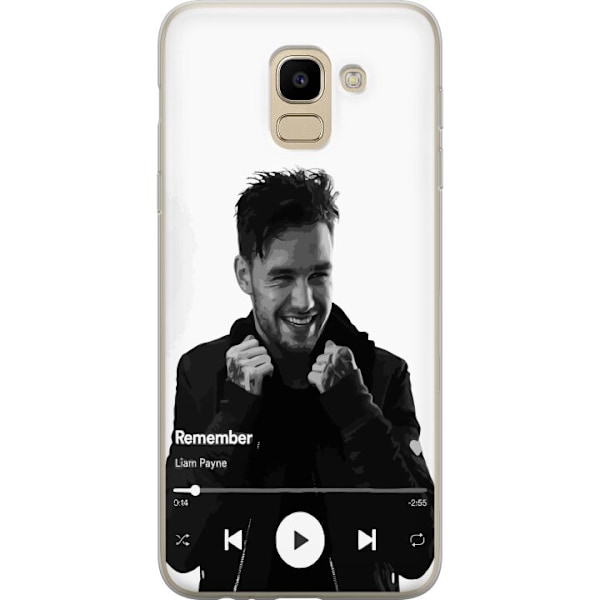 Samsung Galaxy J6 Genomskinligt Skal Liam Payne