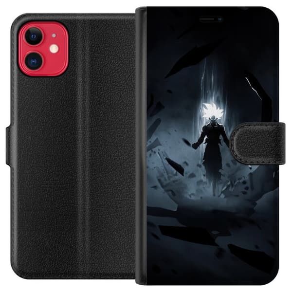 Kompatibelt Plånboksfodral till Apple iPhone 11 Shadow Warrior svart