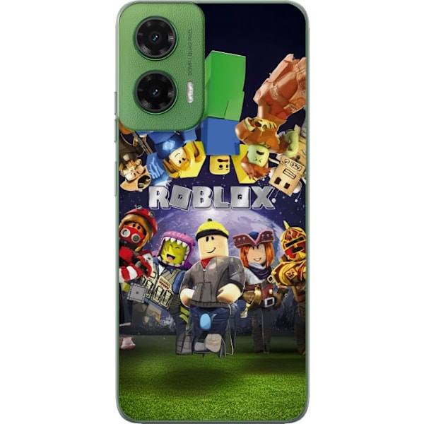 Motorola Moto G35 Gjennomsiktig deksel Roblox Verden - Spillev