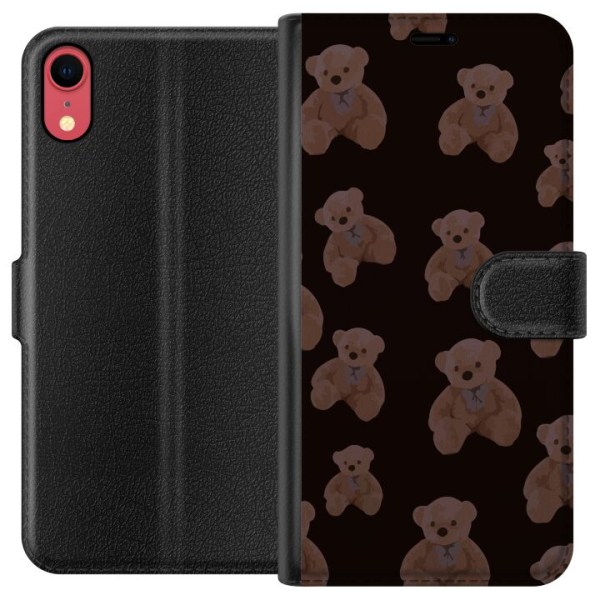 Apple iPhone XR Tegnebogsetui En bjørn flere bjørne