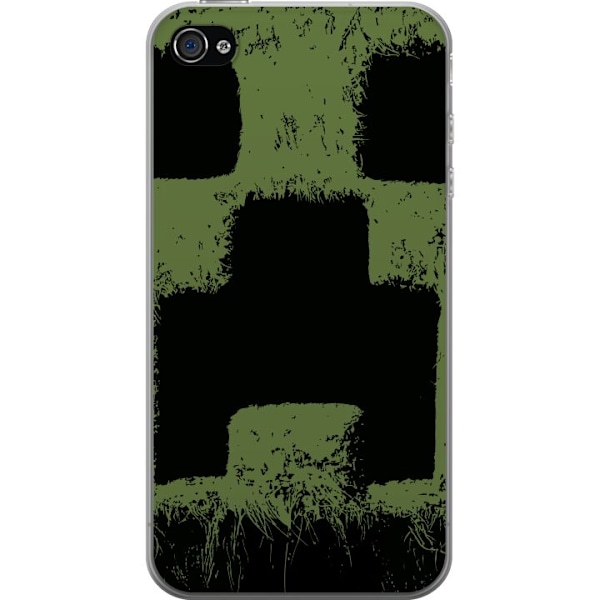 Apple iPhone 4 Gennemsigtig cover A Minecraft Movie