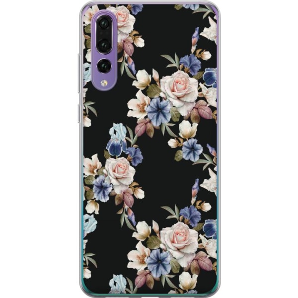 Huawei P20 Pro Cover / Mobilcover - Blomstret