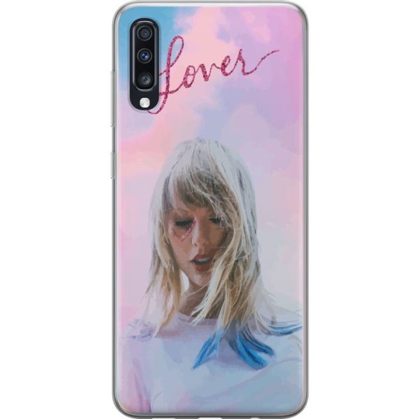 Samsung Galaxy A70 Gennemsigtig cover Taylor Swift - Lover