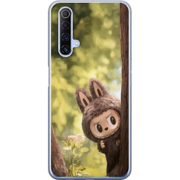 Realme X50 5G Läpinäkyvä kuori Labubu Graffiti Vibes – Ka