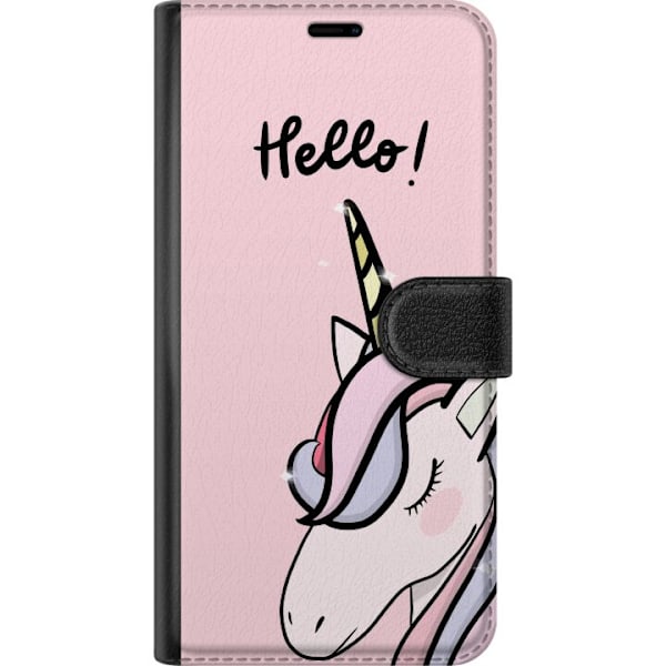 Motorola Edge 20 Pro Plånboksfodral Hello, Unicorn