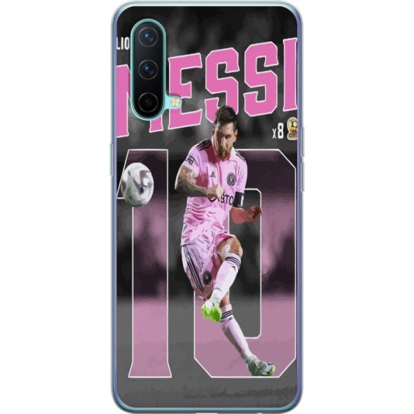 OnePlus Nord CE 5G Gennemsigtig cover Lionel Messi