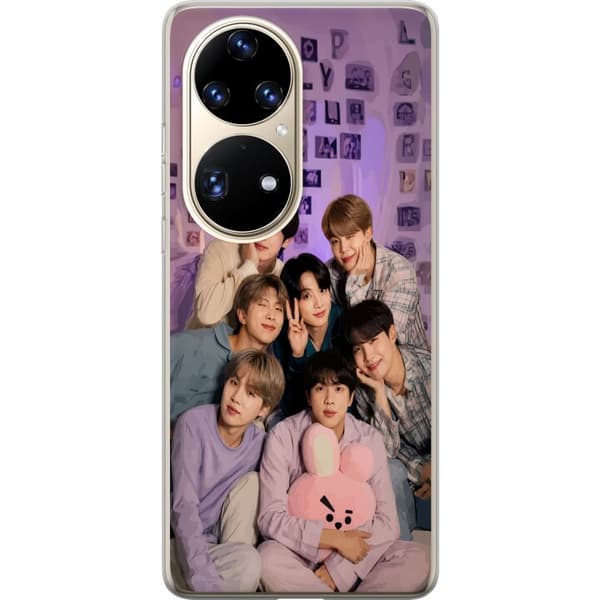 Kompatibelt Mobildeksel til Huawei P50 Pro BTS lila