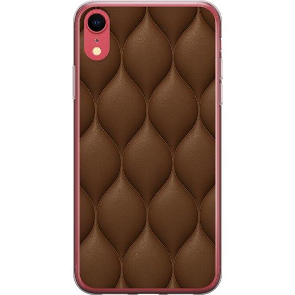 Apple iPhone XR Genomskinligt Skal Cocoa Scales