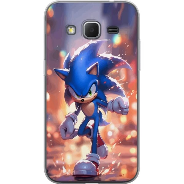 Samsung Galaxy Core Prime Läpinäkyvä kuori Sonic