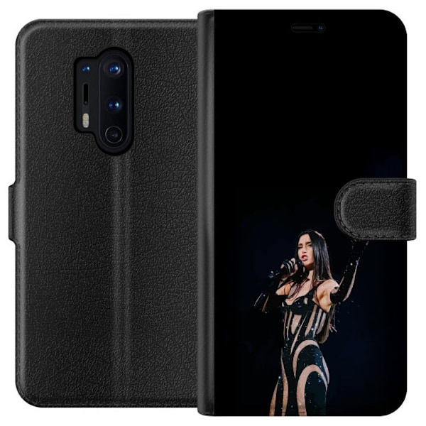 OnePlus 8 Pro Tegnebogsetui Dua Lipa – Pop Star Aesthetic
