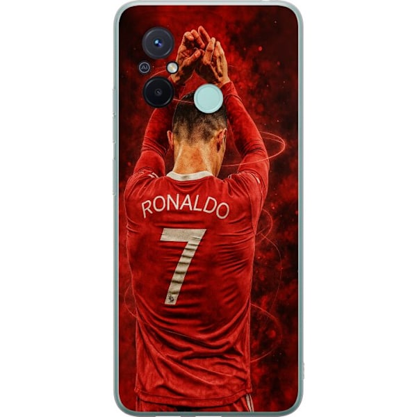 Xiaomi Redmi 12C Läpinäkyvä kuori Ronaldo