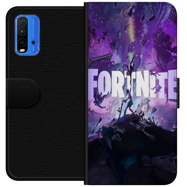 Xiaomi Redmi Note 9 4G Lommeboketui Fortnite