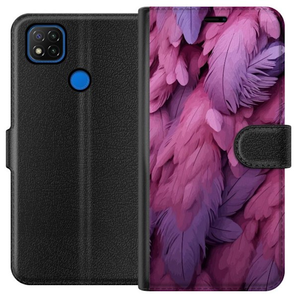 Xiaomi Redmi 9C Lommeboketui Fjær