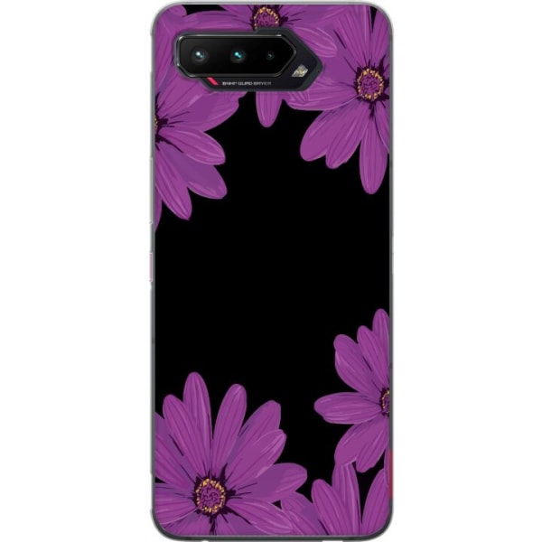 Asus ROG Phone 5 Gennemsigtig cover Blomsterarrangement