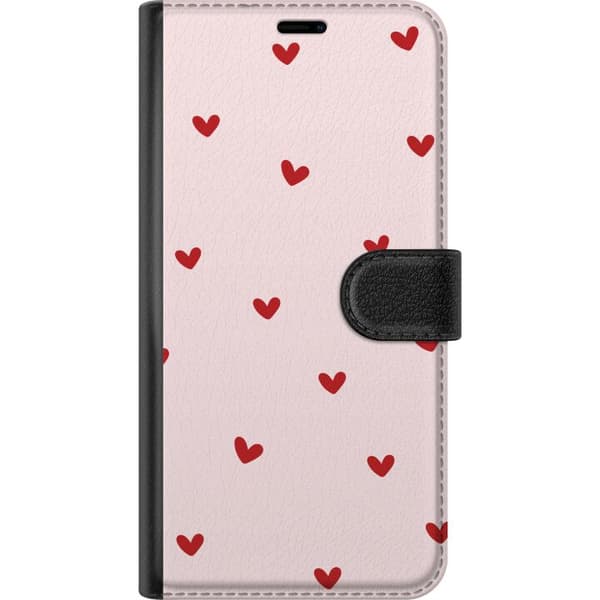 Kompatibelt Lommeboketui til Apple iPhone 13 mini Hjerter