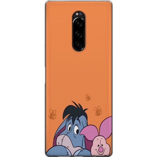 Sony Xperia 1 Gjennomsiktig deksel Ior och Nasse, Nalle Puh