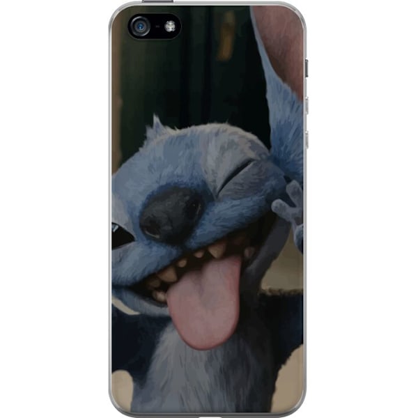 Apple iPhone 5 Genomskinligt Skal Stitch Söt Alien – Blå Favorit från Yttre Rymden