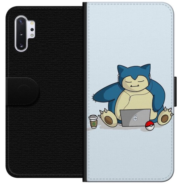 Samsung Galaxy Note10+ Lompakkokotelo Pokemon Rauhallinen