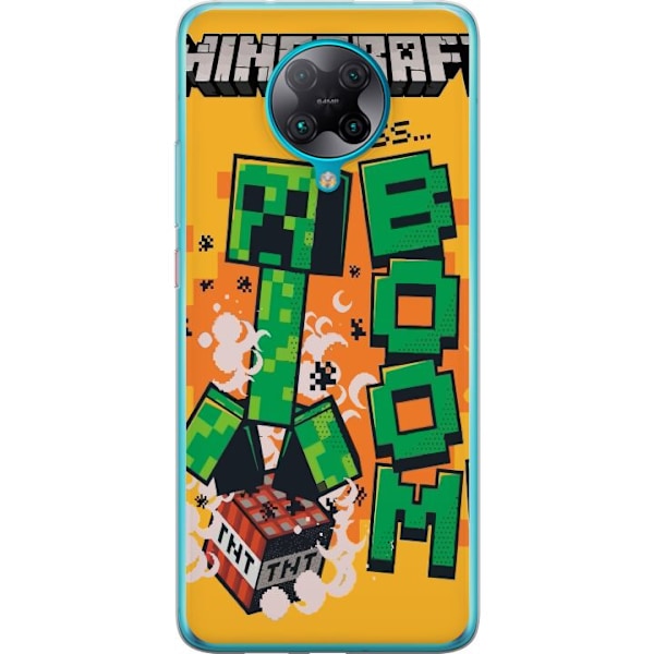 Xiaomi Poco F2 Pro Gjennomsiktig deksel Minecraft Boom
