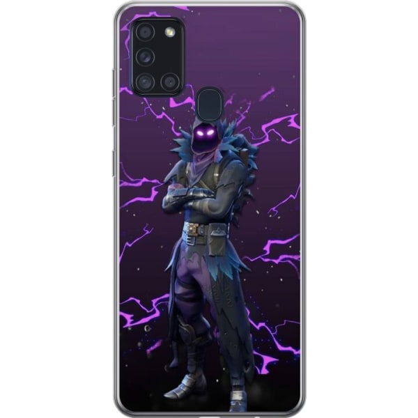 Samsung Galaxy A21s Cover / Mobilcover - Raven Fortnite Thunde