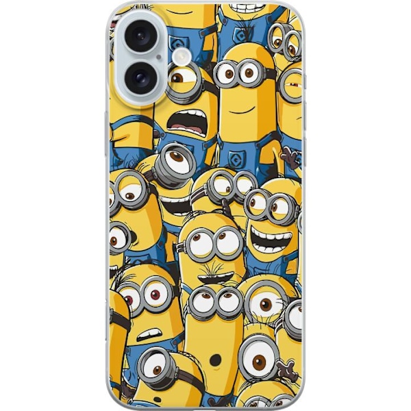 Apple iPhone 16 Plus Gennemsigtig cover Minions