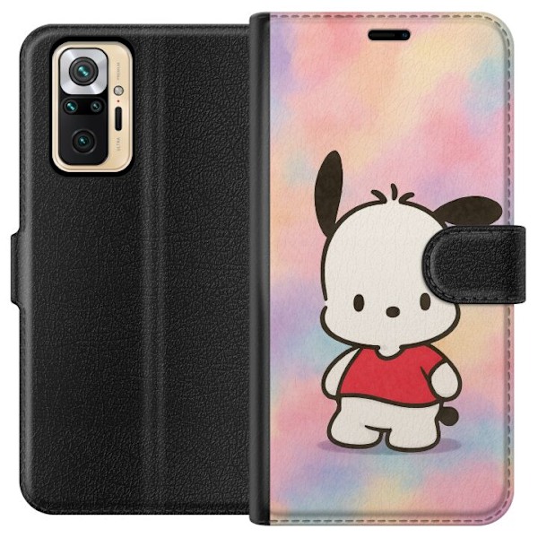 Xiaomi Redmi Note 10 Pro Plånboksfodral Kawaii Sanrio Pochacco