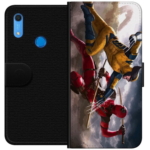 Huawei Y6s (2019) Plånboksfodral Wolverine Deadpool