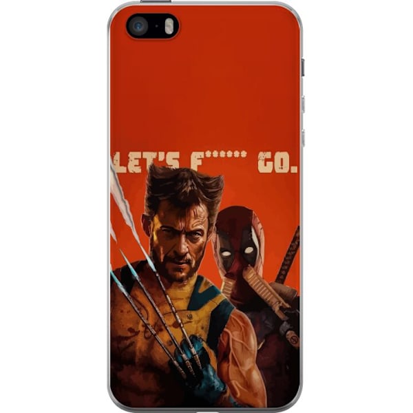 Apple iPhone 5s Gennemsigtig cover Deadpool & Wolverine