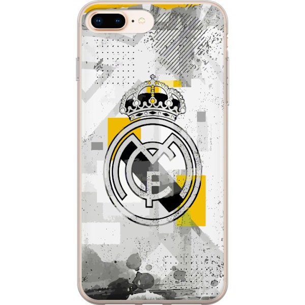 Apple iPhone 8 Plus Läpinäkyvä kuori Real Madrid