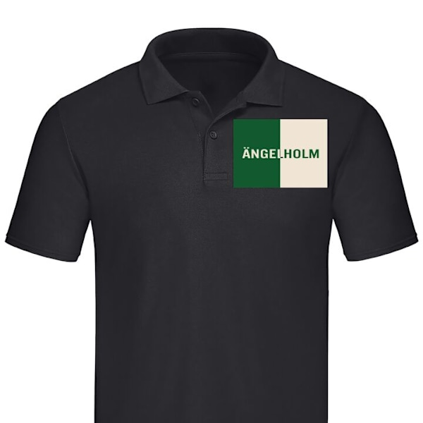 Pikeepaita Aikuisille | Tyylikäs Pikeepaita Ängelholm – Hockey Musta XX-Large