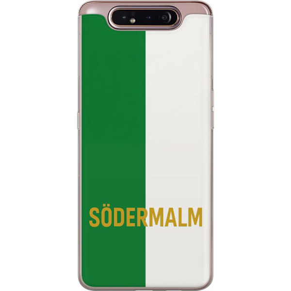 Samsung Galaxy A80 Läpinäkyvä kuori Södermalm - jalkapallo