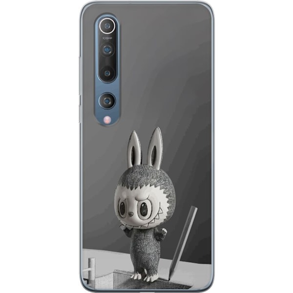 Xiaomi Mi 10 5G Läpinäkyvä kuori Pop Mart MEGA LABUBU LABUBU Sketch 1000%