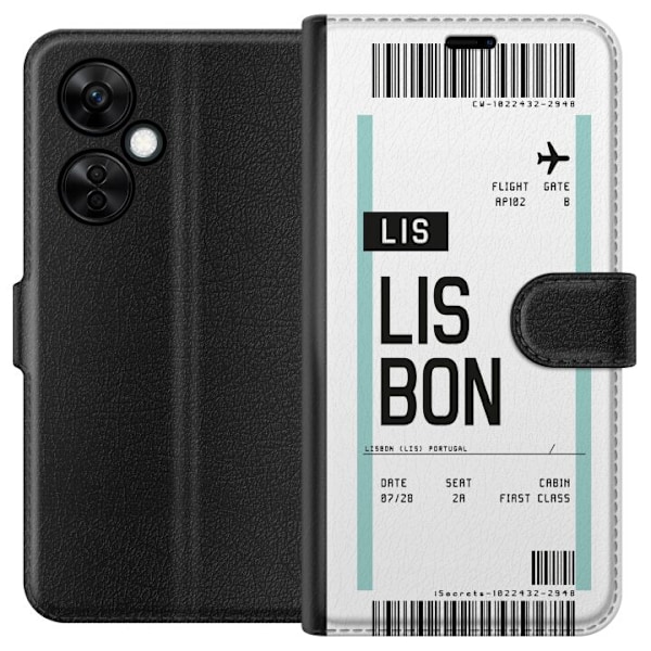 OnePlus Nord CE 3 Lite Lompakkokotelo Lissabon