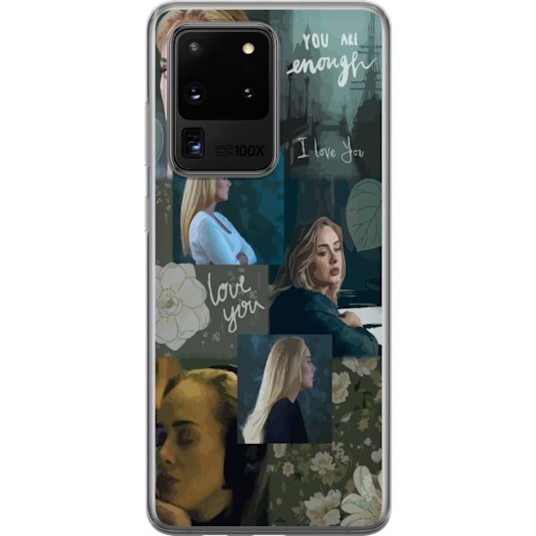 Samsung Galaxy S20 Ultra Gennemsigtig cover Adele