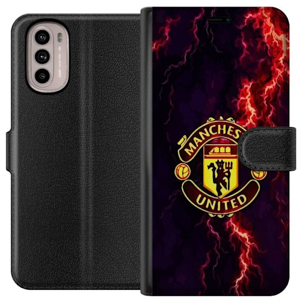 Motorola Moto G31 Lompakkokotelo Manchester United