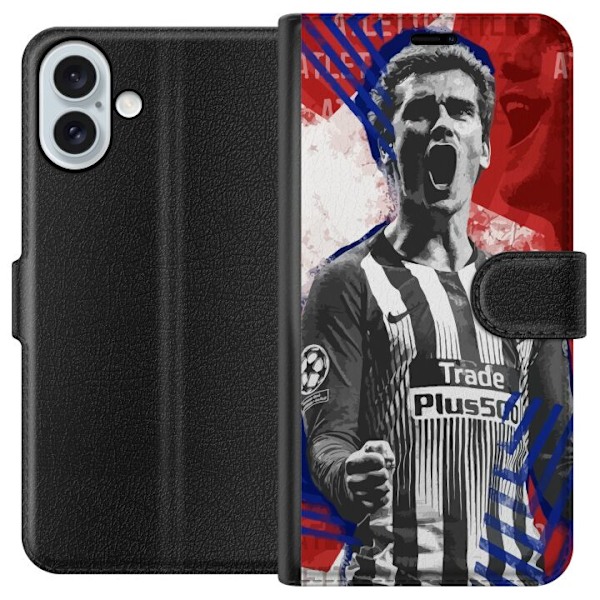 Apple iPhone 16 Plus Tegnebogsetui Antoine Griezmann