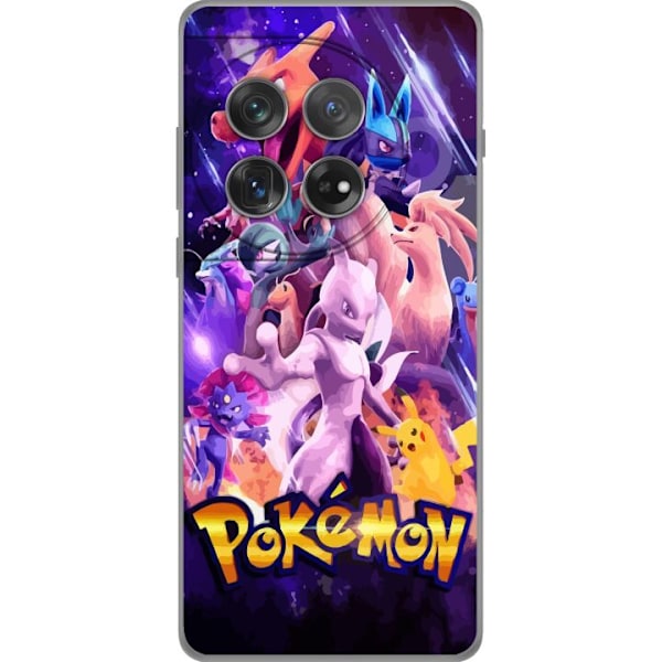 OnePlus 12 Gjennomsiktig deksel Pokemon