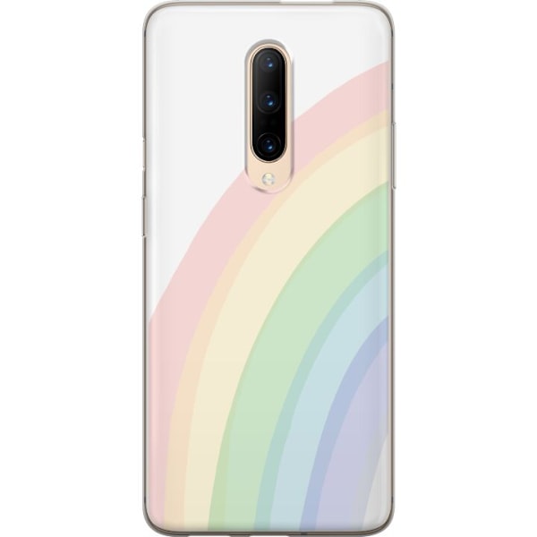 OnePlus 7 Pro Gjennomsiktig deksel Regnbuen