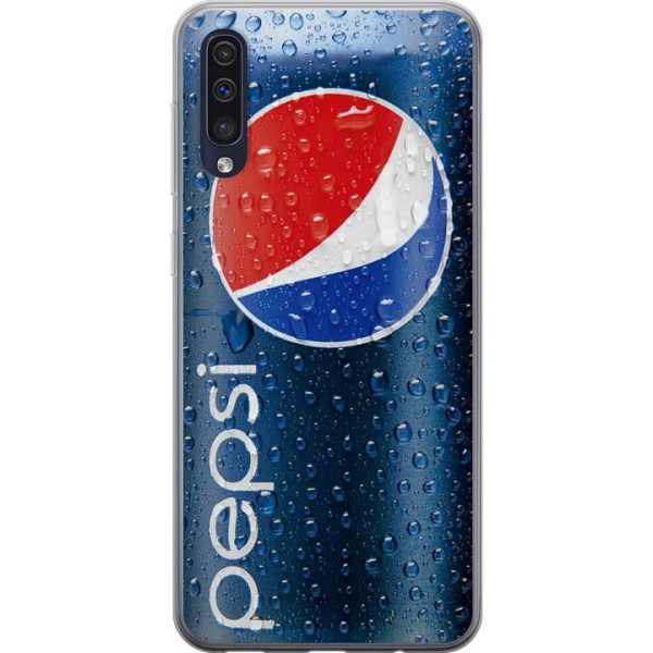 Samsung Galaxy A50 Genomskinligt Skal Pepsi