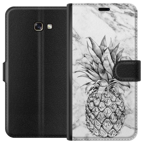 Samsung Galaxy A3 (2017) Plånboksfodral Ananas