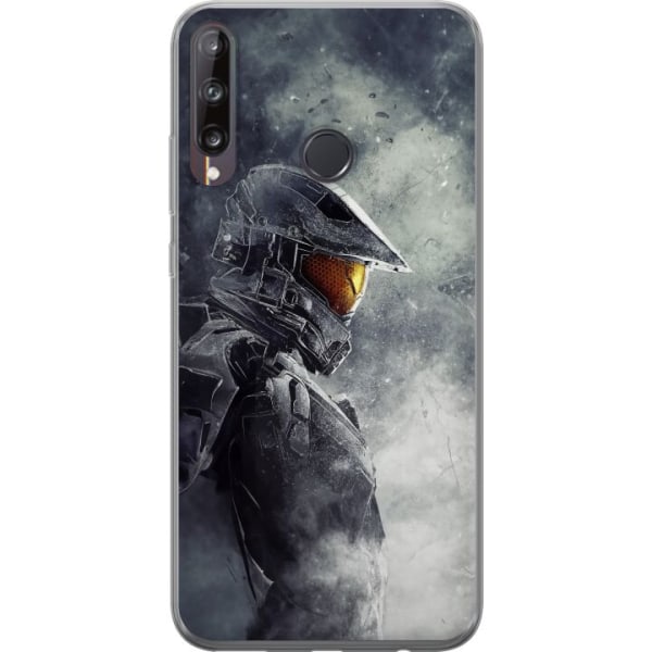 Huawei P40 lite E Gennemsigtig cover Fortnite - Master Chief