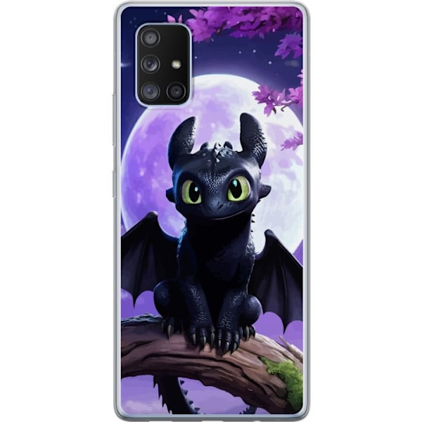Samsung Galaxy A71 5G Läpinäkyvä kuori Kuinka kouluttaa lohikäärmeesi
