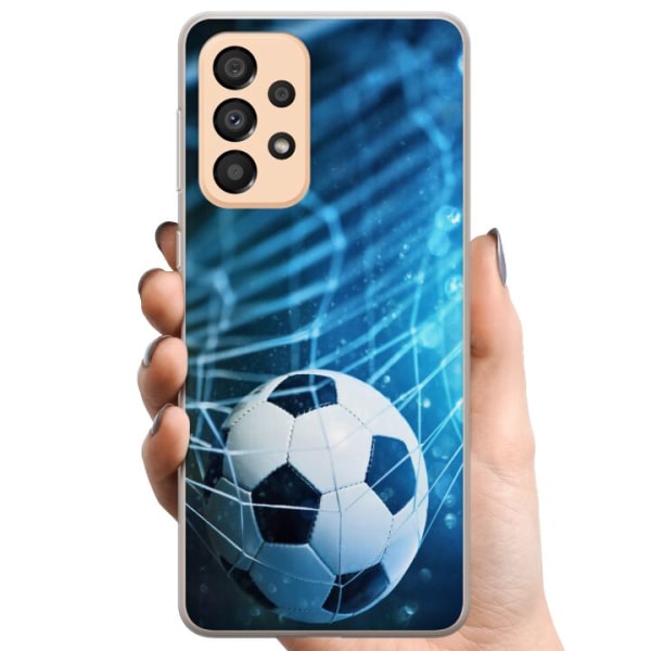 Samsung Galaxy A33 5G TPU Mobilcover VM Fodbold 2018