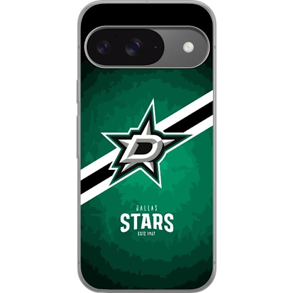 Google Pixel 9 Läpinäkyvä kuori Dallas Stars (NHL)