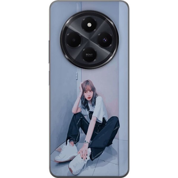 Xiaomi Redmi A4 Genomskinligt Skal Lisa from Blackpink – K-pop Style Icon