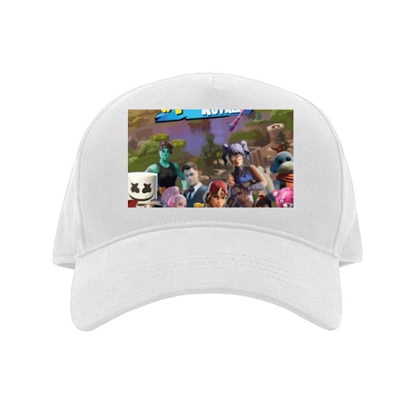 Caps for Voksen | Klassisk Justerbar Caps Fortnite hvit Voksen